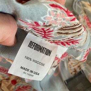 The Reformation two piece suit